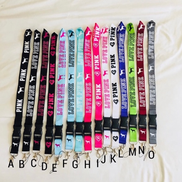 LOVE PINK Lanyard 💙 - Picture 1 of 2